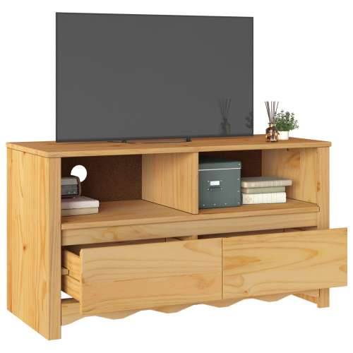 TV Komoda “DRAMMEN” 99x43x55 cm Masivno drvo bor Cijena