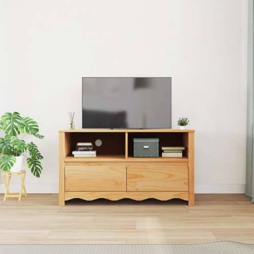 TV Komoda “DRAMMEN” 99x43x55 cm Masivno drvo bor Cijena