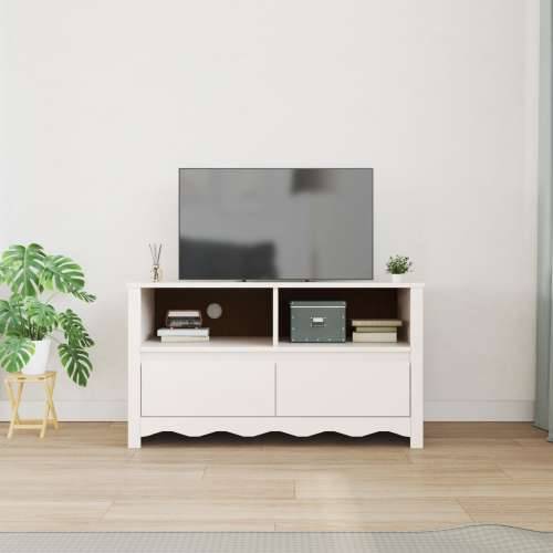TV Kabinet “DRAMMEN” Bijela 99x43x55 cm Čvrsto drvo bor Cijena