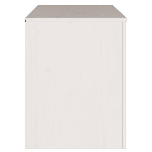 TV Kabinet “DRAMMEN” Bijela 99x43x55 cm Čvrsto drvo bor Cijena