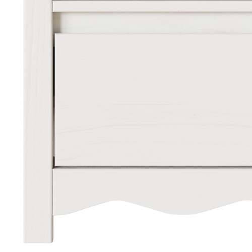 TV Kabinet “DRAMMEN” Bijela 99x43x55 cm Čvrsto drvo bor Cijena