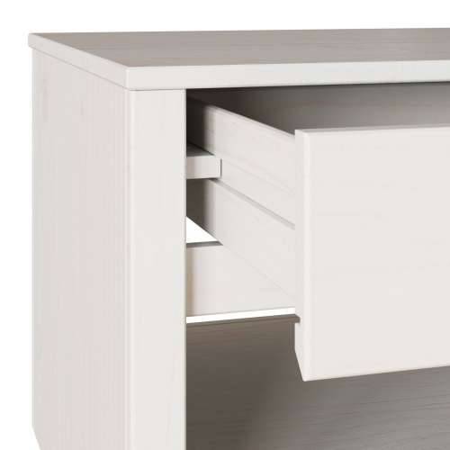 Stolić za kavu “DRAMMEN” Bijela 99x55x45 cm Čvrsto drvo bor Cijena