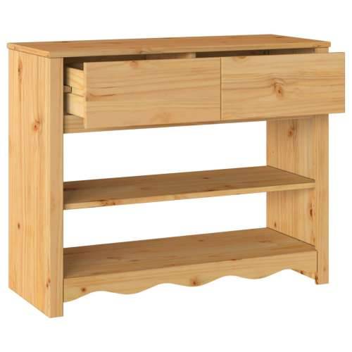 Konzolni stol “DRAMMEN” 89,5x37x73 cm Solidno drvo bor Cijena