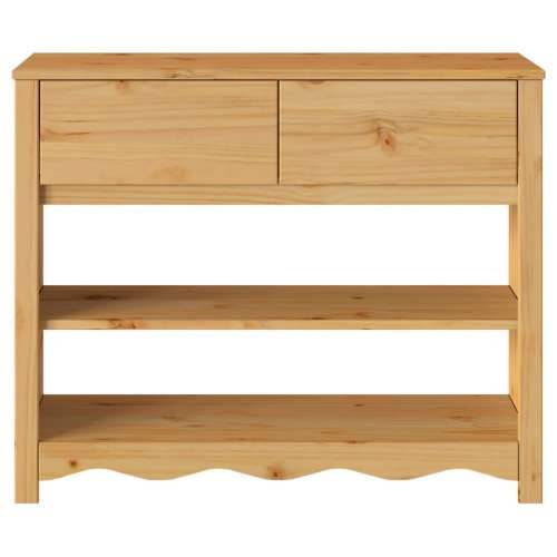 Konzolni stol “DRAMMEN” 89,5x37x73 cm Solidno drvo bor Cijena