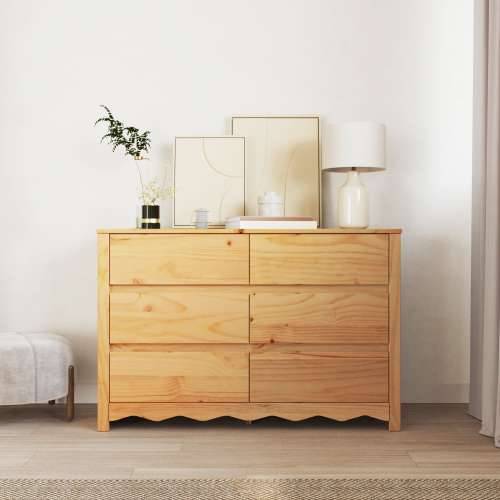 Komoda “DRAMMEN” 111x43x73,5 cm Masivna drvena borovina Cijena