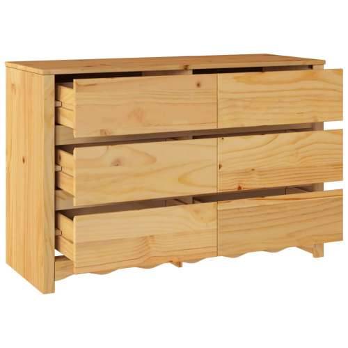 Komoda “DRAMMEN” 111x43x73,5 cm Masivna drvena borovina Cijena