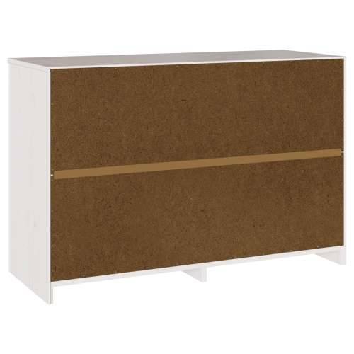 Komoda “DRAMMEN” Bijela 111x43x73,5 cm Čvrsto drvo bor Cijena