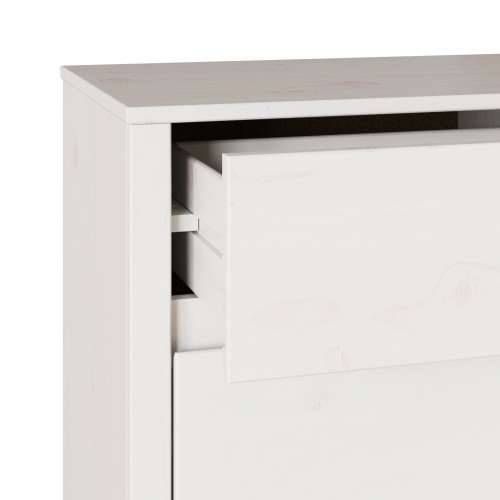 Komoda “DRAMMEN” Bijela 111x43x73,5 cm Čvrsto drvo bor Cijena