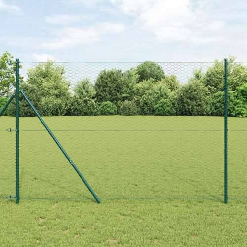 Heksagonalna Ograda Zelena 1.5x50 m Čelik Cijena