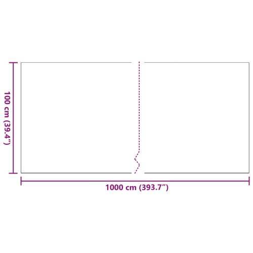 Umjetna trava Crna 1x10 m 40 mm Cijena