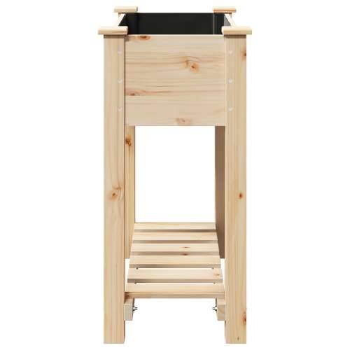 Vrtni saksija s policom 71x37x76 cm Solidna borovina Cijena