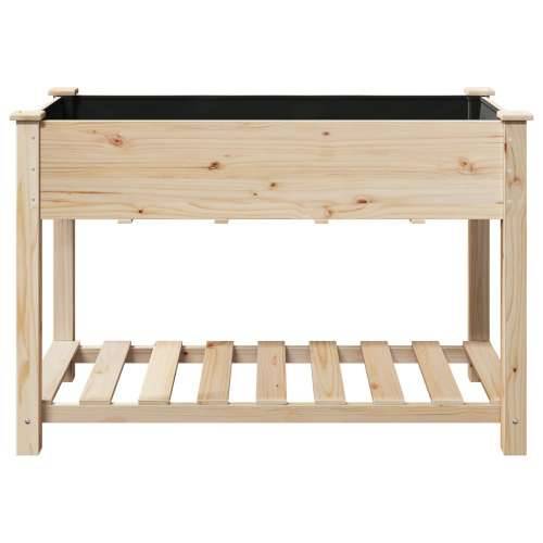 Vrtna posuda s policom 115x59x76 cm od čvrstog bora Cijena