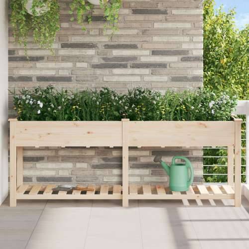 Vrtni Sadič s Policom 203x53x76 cm Čvrsto Drvo Smreke Cijena