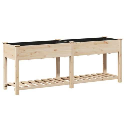 Vrtni Sadič s Policom 203x53x76 cm Čvrsto Drvo Smreke Cijena