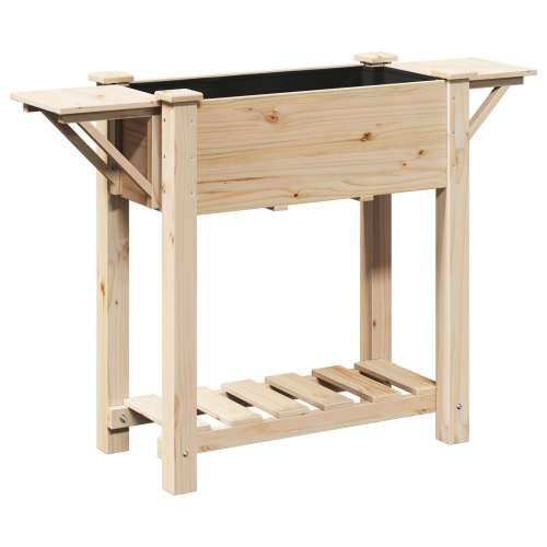 Vrtna saksija s policama 111x37x76 cm od čvrstog drva bora Cijena