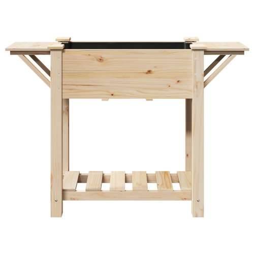 Vrtna saksija s policama 111x37x76 cm od čvrstog drva bora Cijena