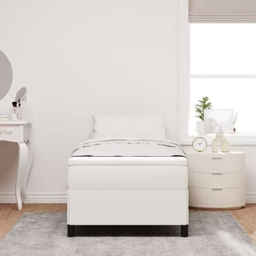Okvir kreveta Krem 90x190 cm Od pamuka Cijena