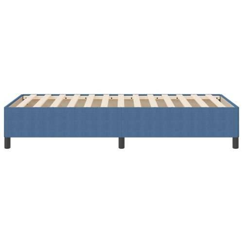 Krevet 90x190 cm Plava Tkanina od Žorža Cijena