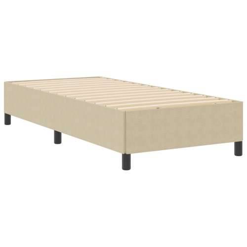 Krevet Okvir Svijetlo Zelena Siva 90x200 cm Pamučna Tkanina Cijena