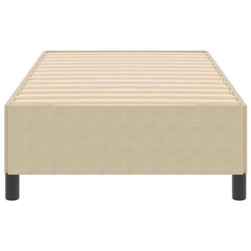 Krevet Okvir Svijetlo Zelena Siva 90x200 cm Pamučna Tkanina Cijena