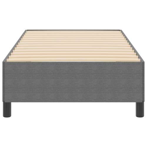 Krevet Lagana Siva 100x200 cm Udobna Tkanina Cijena