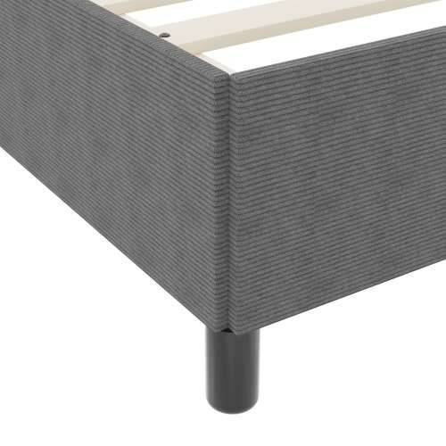 Krevet Lagana Siva 100x200 cm Udobna Tkanina Cijena