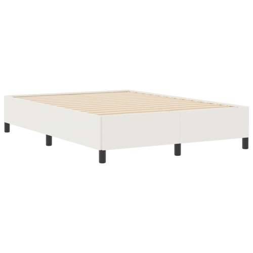 Krevet od tkanine u boji krem 140x190 cm Cijena