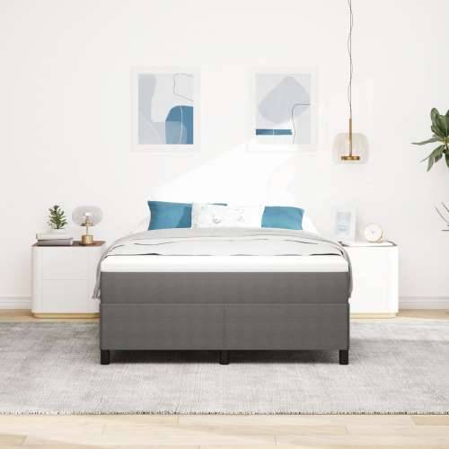 Okvir kreveta Svjetlosiva 160x200 cm Tkanina somot Cijena