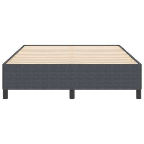 Krevet Siva 160x200 cm Tkanina od kordura Cijena