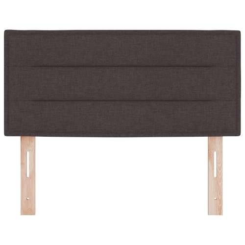 Naslon za glavu s dizajnom linija tamnosmeđi 90 cm tkanina Cijena