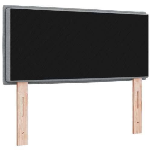 Naslon za glavu sa linijskim dizajnom svjetlosiva 100 cm tkanina Cijena