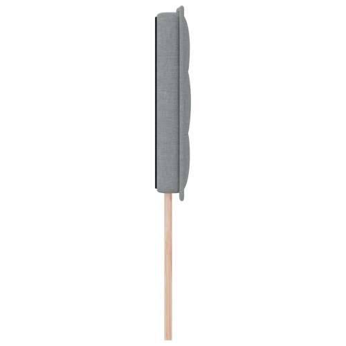 Naslon za glavu Linijski dizajn Svjetlosiva 140 cm Tkanina Cijena