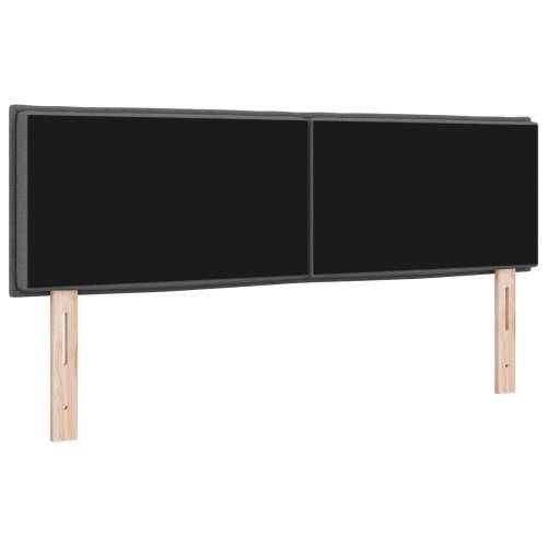 Naslon za glavu Linije Dizajn Tamno Siva 160 cm Tkanina Cijena