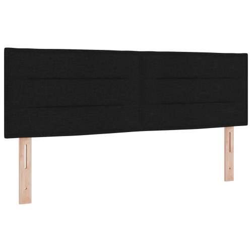 Tapecirani naslon za glavu s linijama crne boje 160 cm Cijena