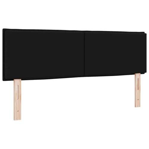 Tapecirani naslon za glavu s linijama crne boje 160 cm Cijena