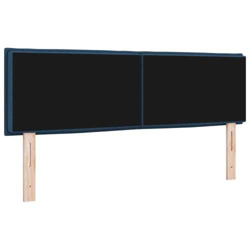 Naslon za glavu s dizajnom linija plave boje 160 cm tkanina Cijena