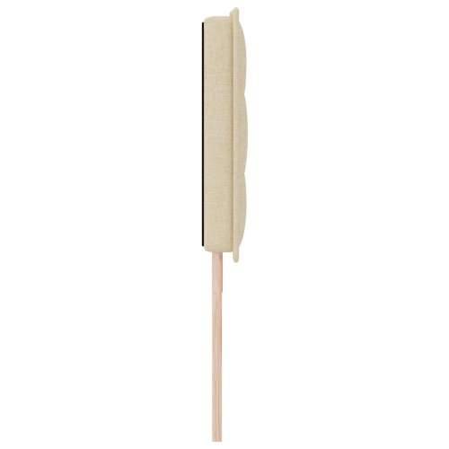 Uzglavlje s Linijama Krem 180 cm Tkanina Cijena