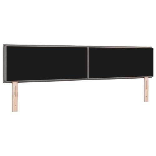 Naslon za glavu s dizajnom linija taupe 200 cm tkanina Cijena