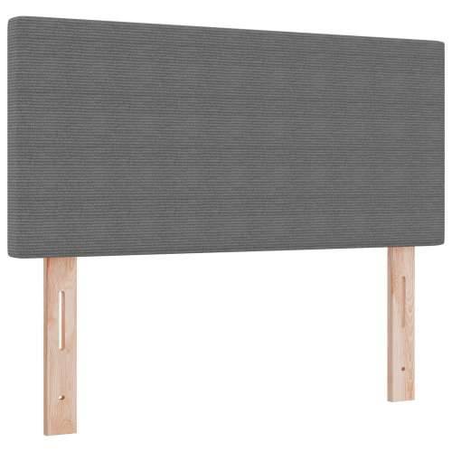 Uzglavlje Sirovi Dizajn Svjetlosiva 90 cm Tkanina Corduroy Cijena