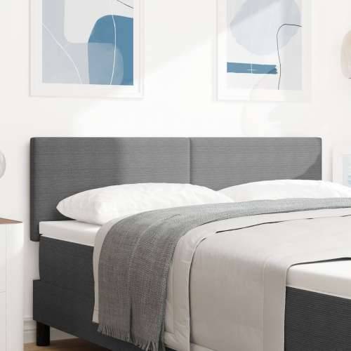 Naslon za glavu jednostavnog dizajna svjetlosive boje 160 cm od corduroy tkanine Cijena