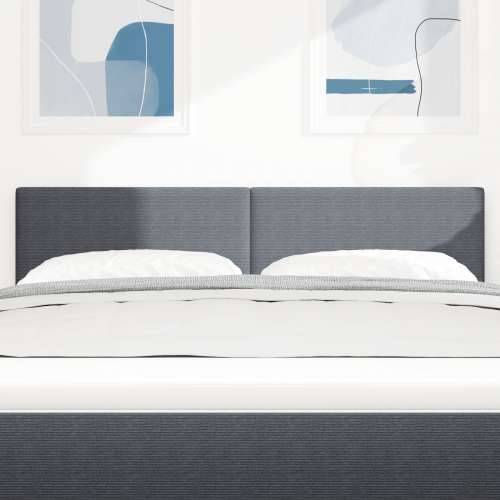 Naslon za glavu Plain dizajn tamno siva 160 cm tkanina od kordura Cijena