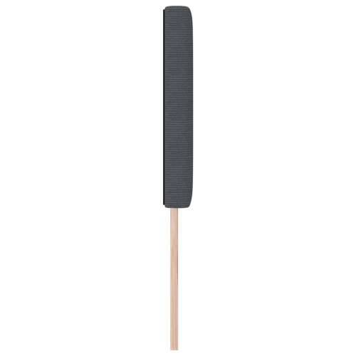 Naslon za glavu Plain dizajn tamno siva 160 cm tkanina od kordura Cijena