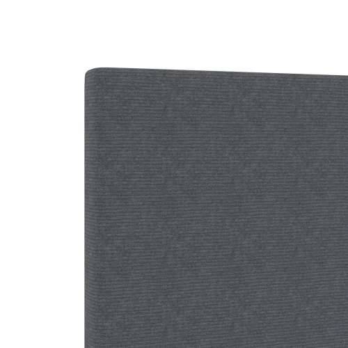 Naslon za glavu Plain dizajn tamno siva 160 cm tkanina od kordura Cijena