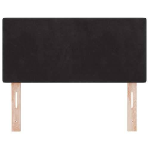 Uzglavlje s gumbima crno 80 cm baršun Cijena