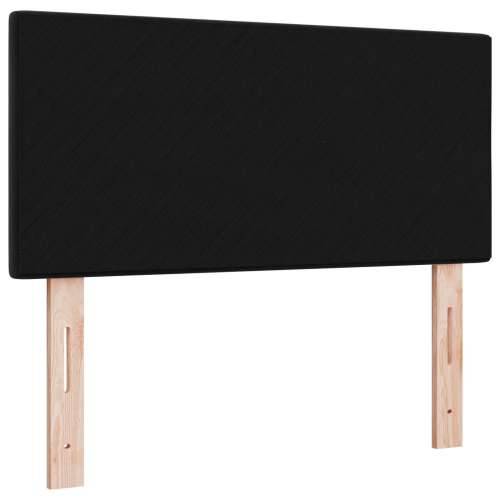 Uzglavlje s gumbima crno 80 cm baršun Cijena