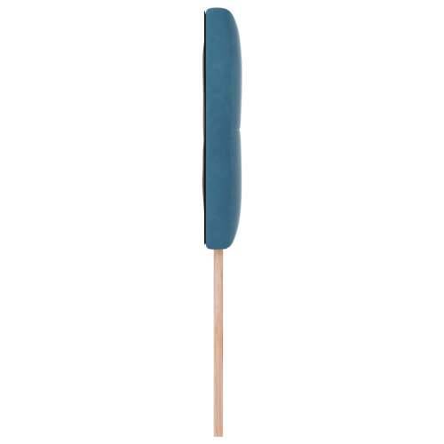 Naslon za glavu s gumbastim ukrasom tamnoplave 80 cm baršun Cijena