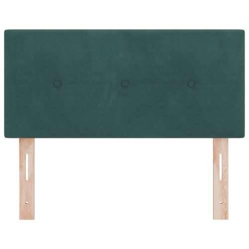 Naslon za glavu s gumbima, tamno zelena, 100 cm, baršun Cijena