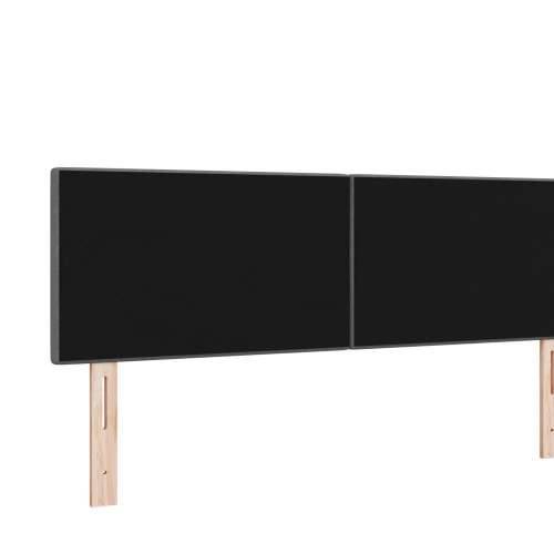 Tapecirani naslon za glavu s dugmadi, tamno sivi, 140 cm Cijena