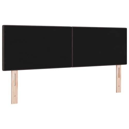 Naslon za glavu s gumbima, tamno smeđi, 140 cm, tkanina Cijena