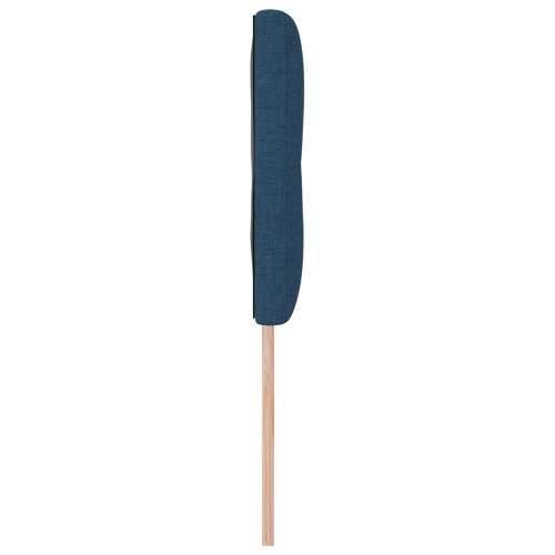 Uzglavlje s gumbima Plavo 140 cm Tkanina Cijena